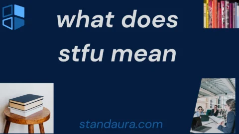 what does stfu mean