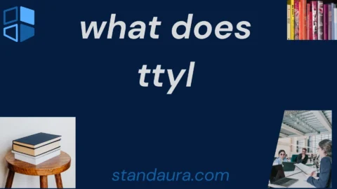what does ttyl
